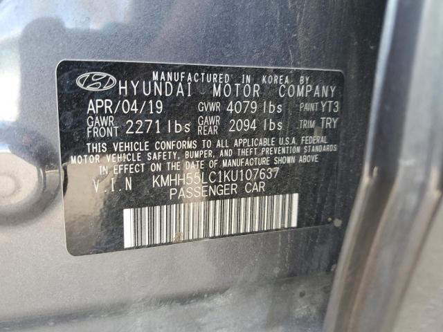 2019 HYUNDAI ELANTRA GT - KMHH55LC1KU107637