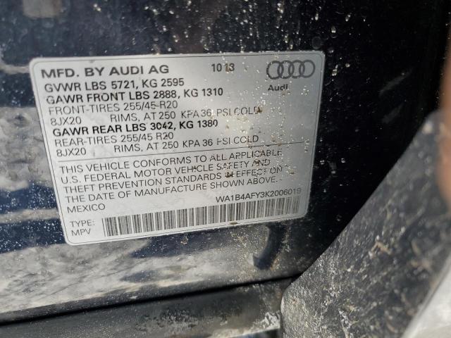2019 AUDI SQ5 PREMIU WA1B4AFY3K2006019