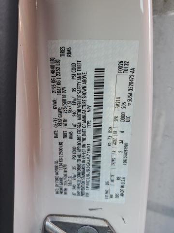 2016 FORD ESCAPE TIT - 1FMCU9J93GUA71601