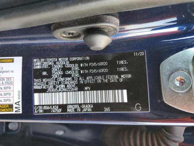2024 TOYOTA 4RUNNER LI JTEKU5JR2R6222648