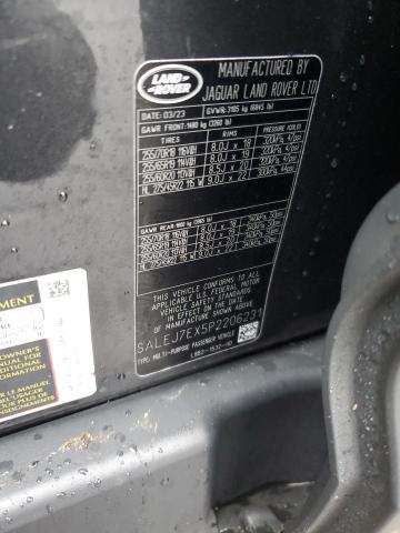 2023 LAND ROVER DEFENDER SALEJ7EX5P2206231