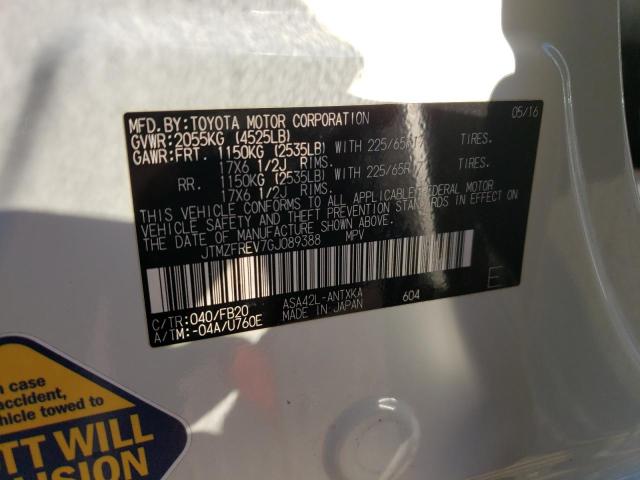 2016 TOYOTA RAV4 LE - JTMZFREV7GJ089388