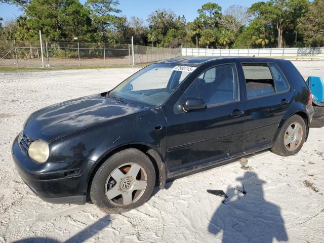 VOLKSWAGEN GOLF GLS 2000 black  gas WVWGA21JXYW434692 photo #1