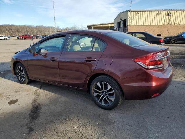 Vin: 19xfb2f82fe260624, lot: 87659305, honda civic ex 20152