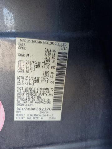 2017 NISSAN 200SX/SE 5N1AZ2MG1HN202370