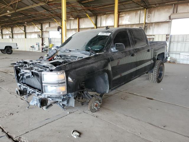 CHEVROLET SILVERADO 2015 black  gas 3GCPCREC1FG417161 photo #1