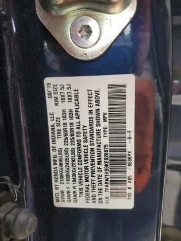 2019 HONDA CR-V EX - 7FARW1H59KE026875