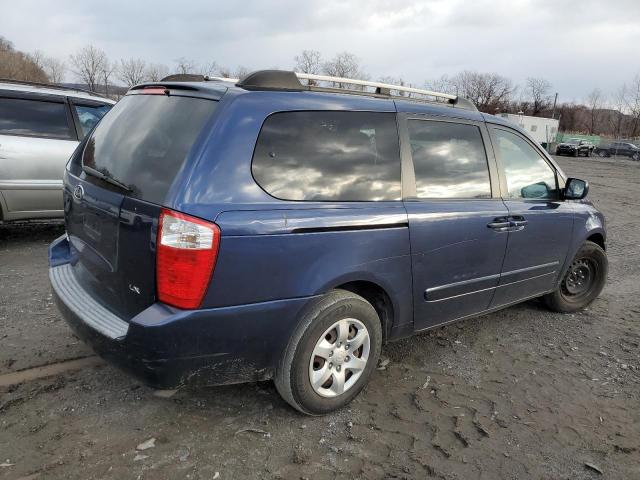 KIA SEDONA EX 2009 blue sports v gas KNDMB233796278028 photo #4