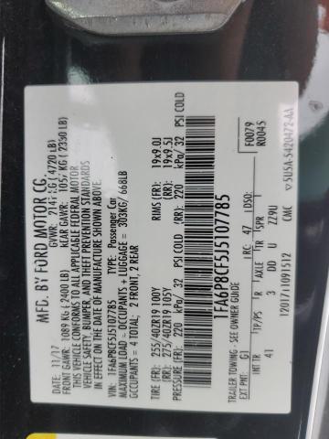 2018 FORD MUSTANG GT - 1FA6P8CF5J5107785