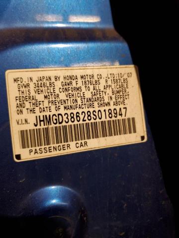 2008 HONDA FIT SPORT #3125317343