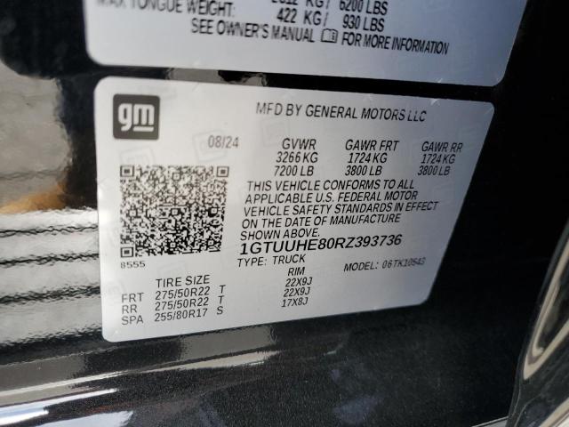 2024 GMC SIERRA K15 - 1GTUUHE80RZ393736