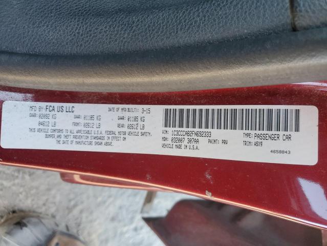 2015 CHRYSLER 200 LIMITE - 1C3CCCAB2FN692333