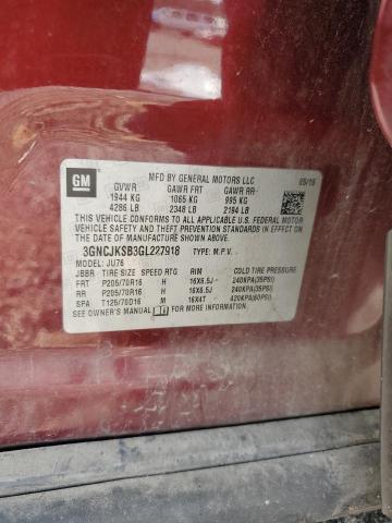 2016 CHEVROLET TRAX LS 3GNCJKSB3GL227918