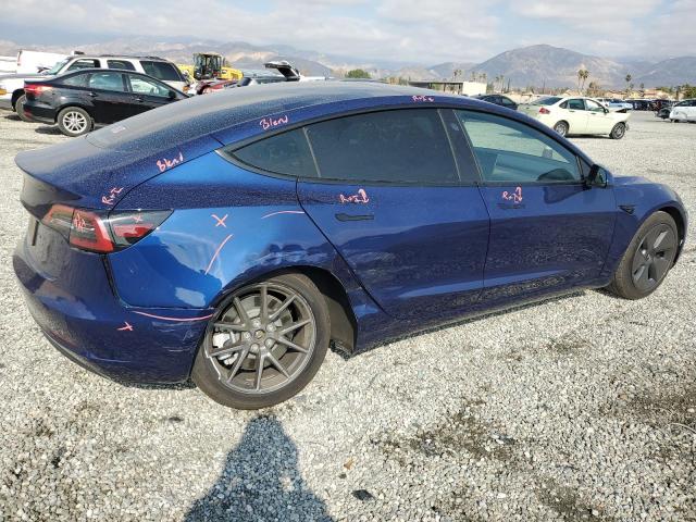 TESLA MODEL 3 2023 blue  electric 5YJ3E1EAXPF606567 photo #4