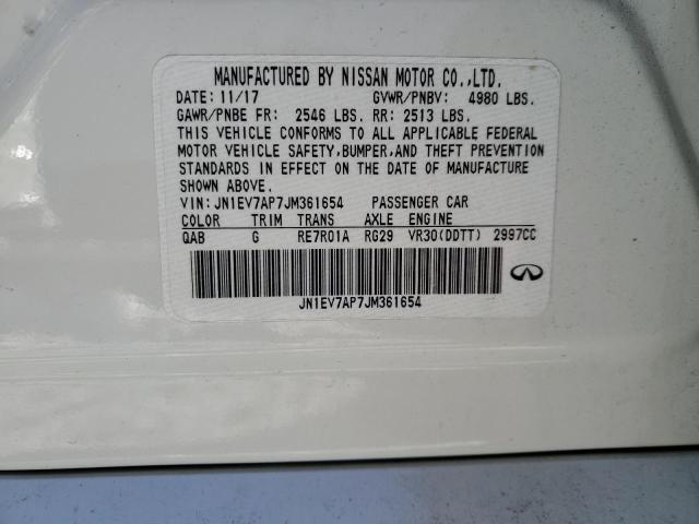 2018 INFINITI Q50 LUXE - JN1EV7AP7JM361654