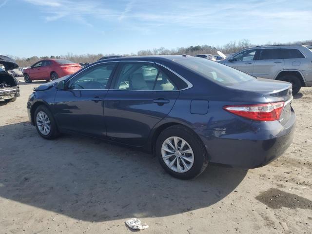 TOYOTA CAMRY LE 2016 blue  gas 4T4BF1FK8GR525169 photo #3