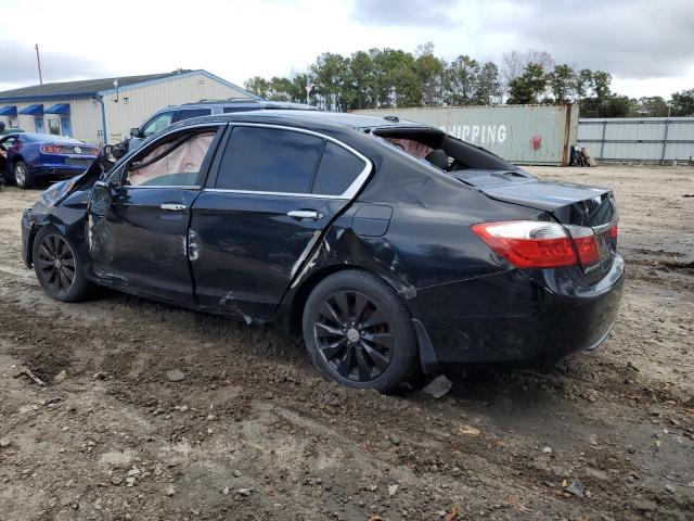 HONDA ACCORD EXL 2013 black sedan 4d gas 1HGCR2F86DA162583 photo #3