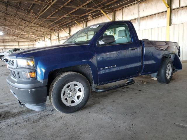 CHEVROLET SILVERADO 2015 blue  gas 1GCNCPEH3FZ447253 photo #1