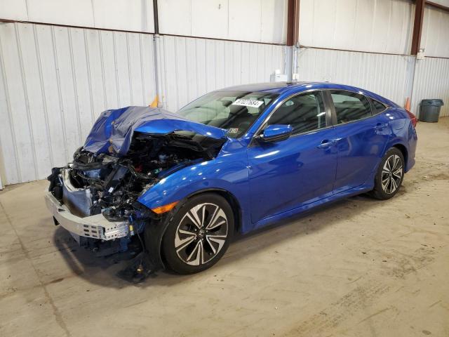 HONDA CIVIC EX 2016 blue  gas 19XFC1F32GE007929 photo #1