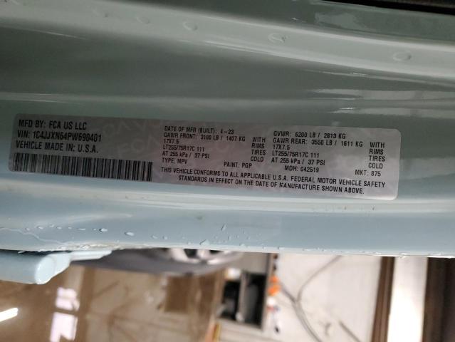 2023 JEEP WRANGLER 4 1C4JJXN64PW690401