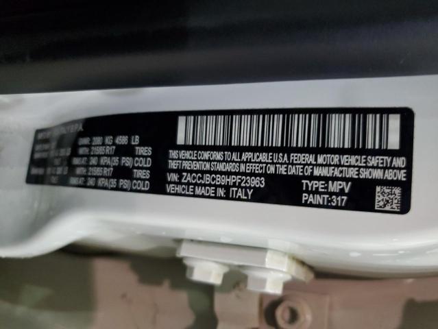 2017 JEEP RENEGADE T - ZACCJBCB9HPF23963