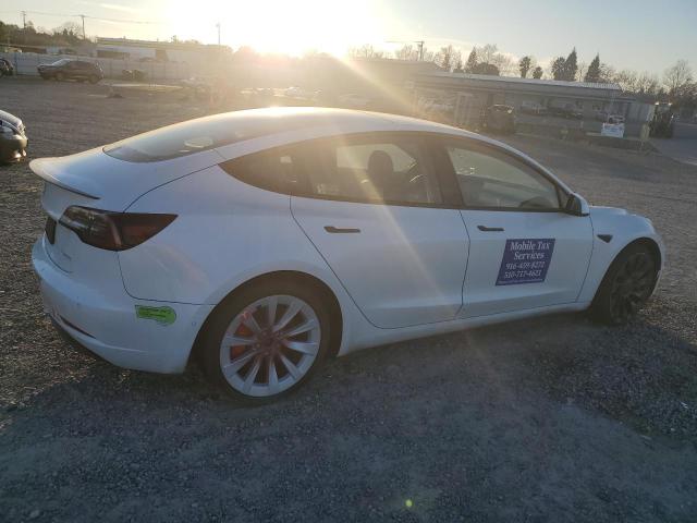 Vin: 5yj3e1ecxnf354477, lot: 88450695, tesla model 3 20223