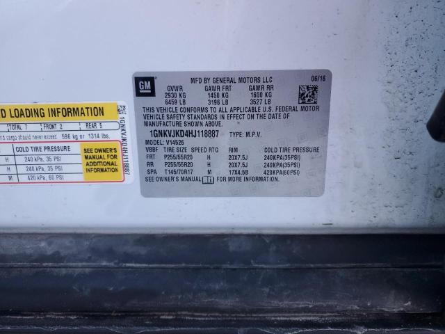 2017 CHEVROLET TRAVERSE P - 1GNKVJKD4HJ118887