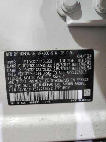 2024 HONDA HR-V EXL - 3CZRZ2H76RM786272