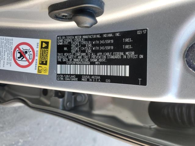 2017 TOYOTA HIGHLANDER - 5TDYZRFH0HS200668