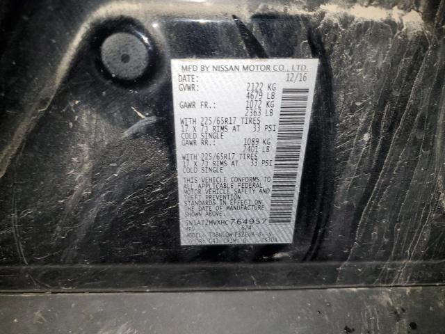 2017 NISSAN ROGUE SV - 5N1AT2MVXHC764957