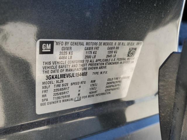 2018 GMC TERRAIN SL - 3GKALMEV6JL154468