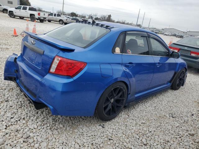 SUBARU IMPREZA WR 2011 blue  gas JF1GV7E65BG520121 photo #4