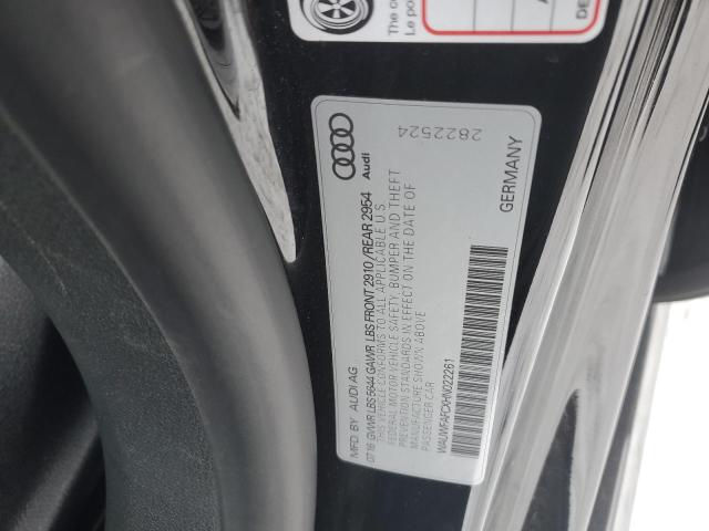 2017 AUDI S7 PREMIUM WAUWFAFCXHN022261