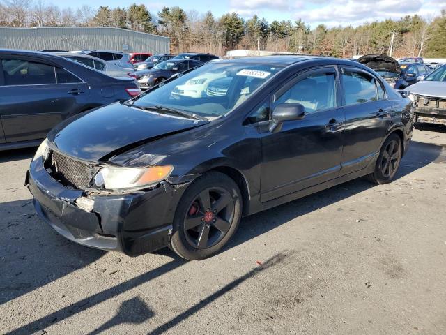 HONDA CIVIC EXL 2008 black sedan 4d gas 2HGFA16998H334622 photo #1