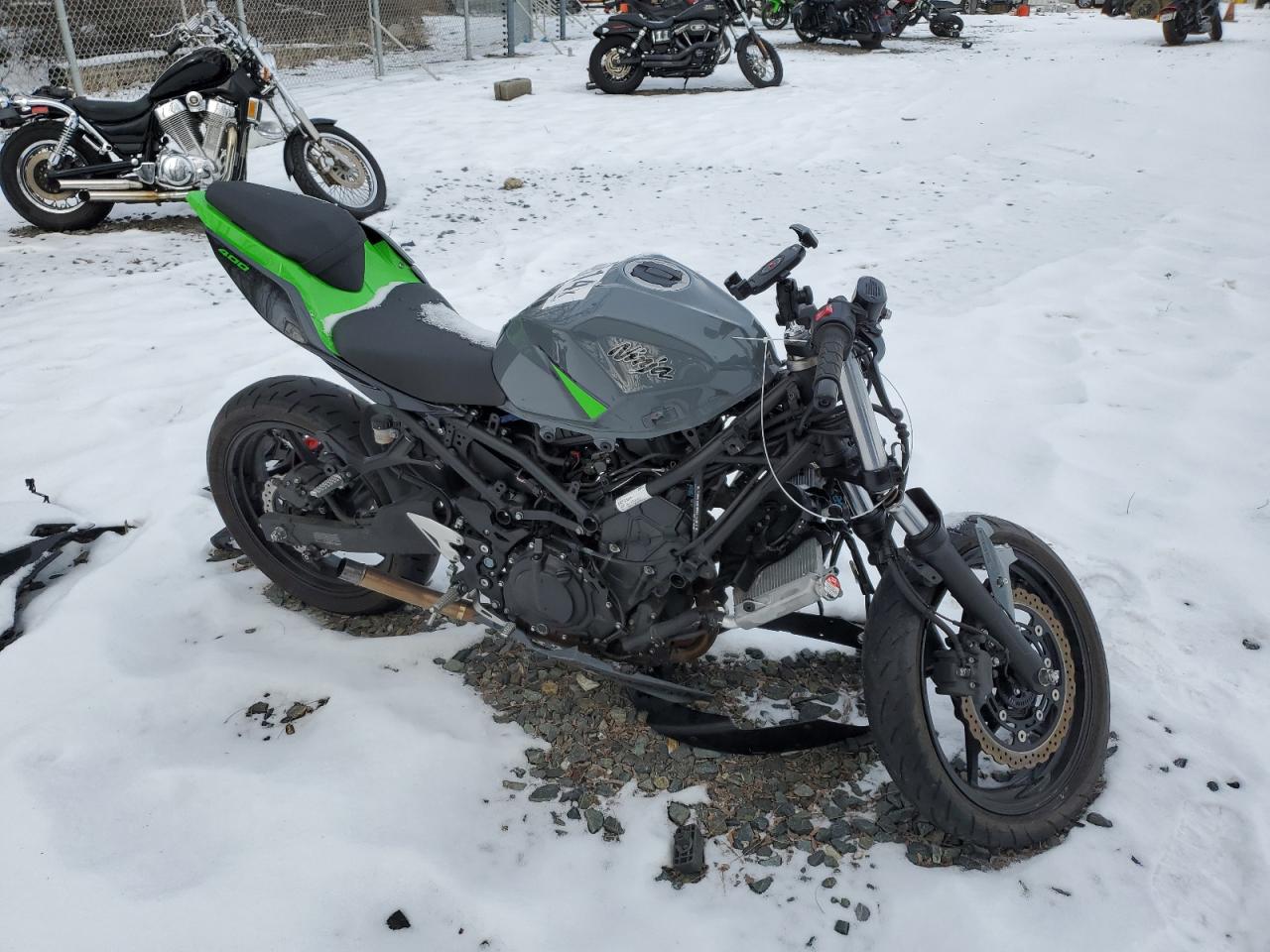  Salvage Kawasaki Ex400