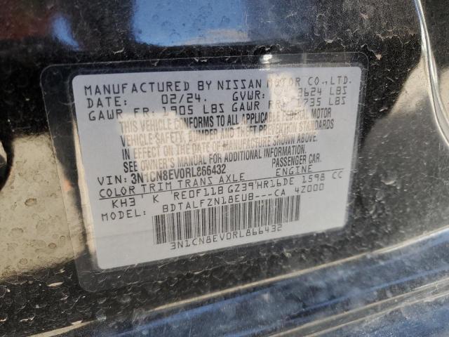 2024 NISSAN VERSA SV - 3N1CN8EV0RL866432