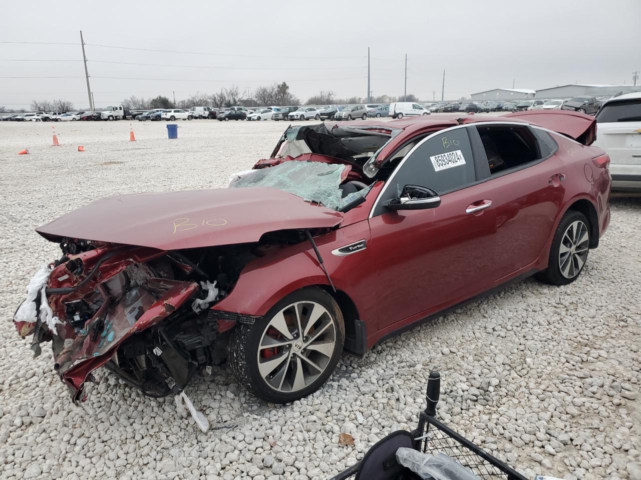 Lot #3309808331 2016 KIA OPTIMA SX