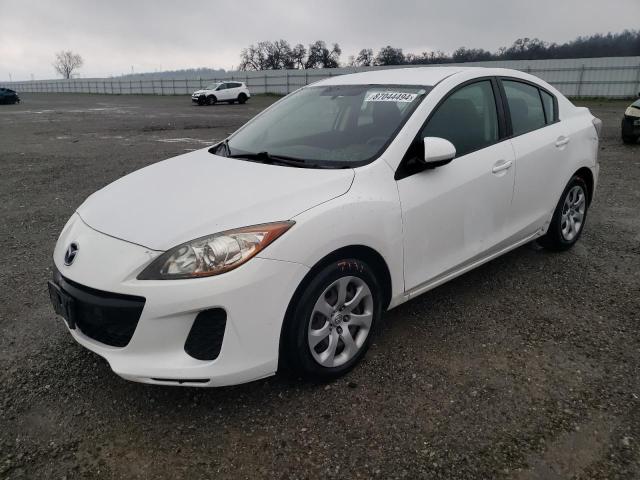 MAZDA 3 I 2012 white  gas JM1BL1UF3C1532054 photo #1