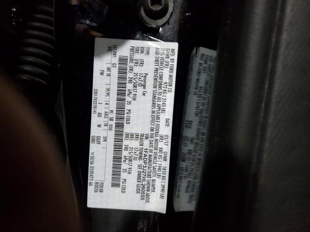 2017 FORD FOCUS TITA - 1FADP3J27HL260555