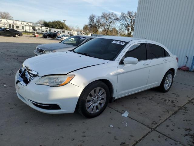 CHRYSLER 200 LX 2012 white  gas 1C3CCBAB2CN320187 photo #1