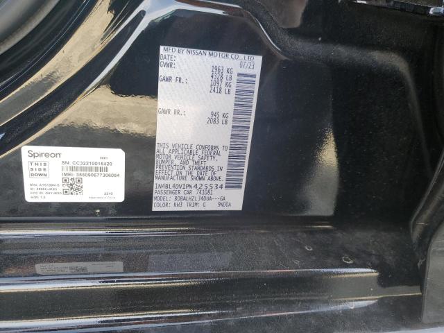 2023 NISSAN ALTIMA SV 1N4BL4DV1PN425534