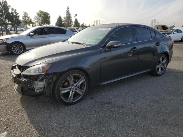 LEXUS IS 250 2011 gray  gas JTHBF5C22B5138810 photo #1