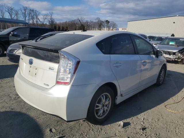 TOYOTA PRIUS 2010 white  hybrid engine JTDKN3DU7A0106326 photo #4