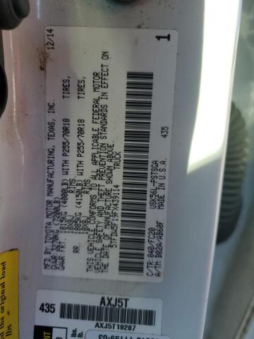 2015 TOYOTA TUNDRA CRE - 5TFDW5F19FX439114