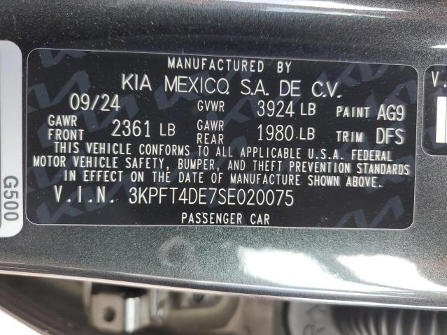 2025 KIA K4 LX 3KPFT4DE7SE020075