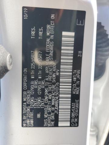2020 LEXUS NX 300 JTJDARBZ4L5010176