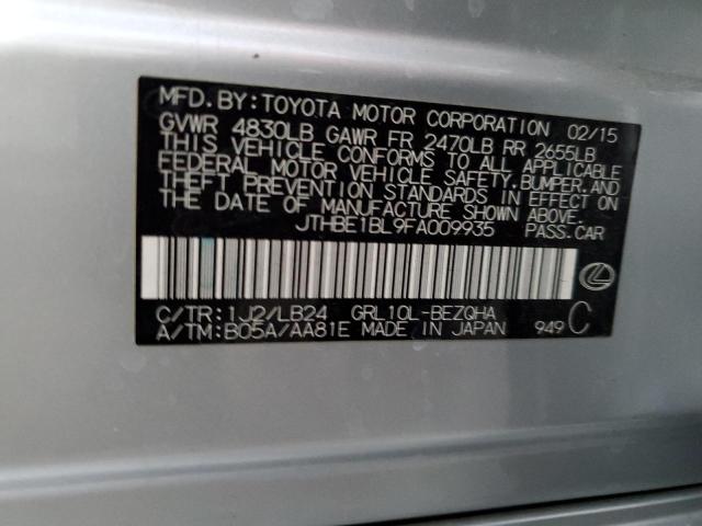 2015 LEXUS GS 350 JTHBE1BL9FA009935
