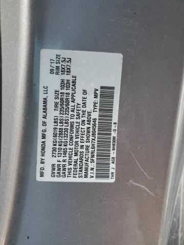 2018 HONDA ODYSSEY EX - 5FNRL6H7XJB045646