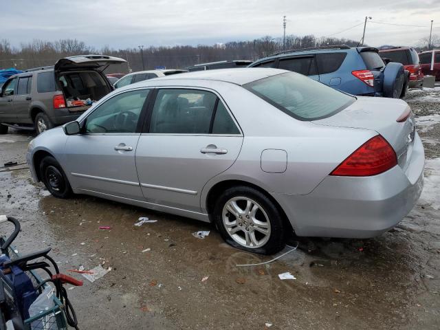 HONDA ACCORD SE 2006 silver sedan 4d gas 1HGCM563X6A148743 photo #3