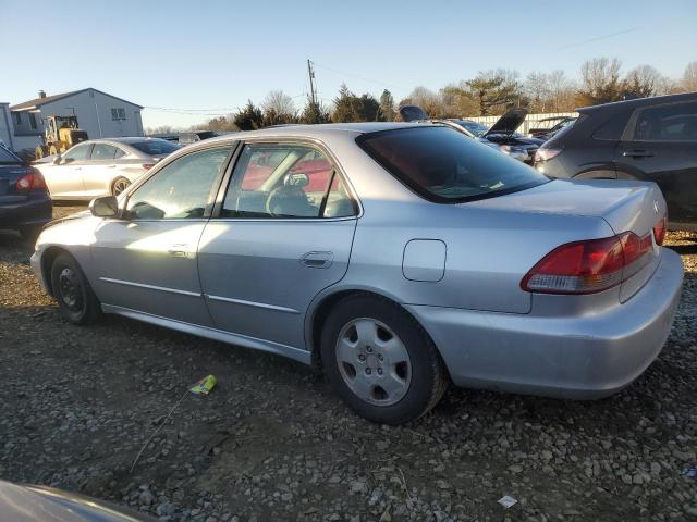 HONDA ACCORD EX 2002 silver sedan 4d gas 1HGCG16522A040452 photo #3